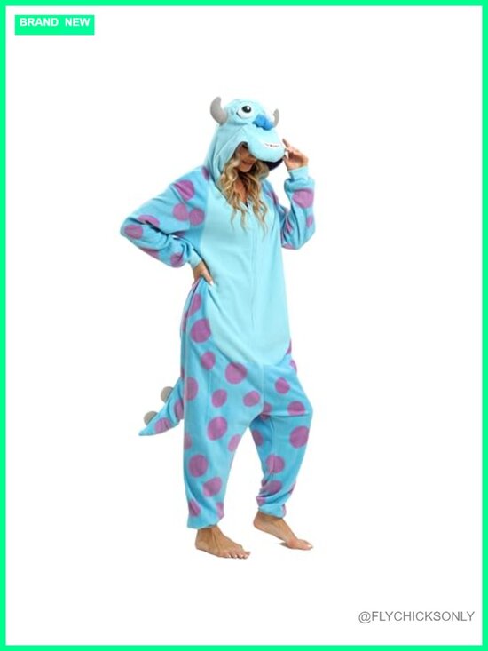 Other - Fleece Onesie Pajama Halloween Cosplay Adult Unisex Soft Warm